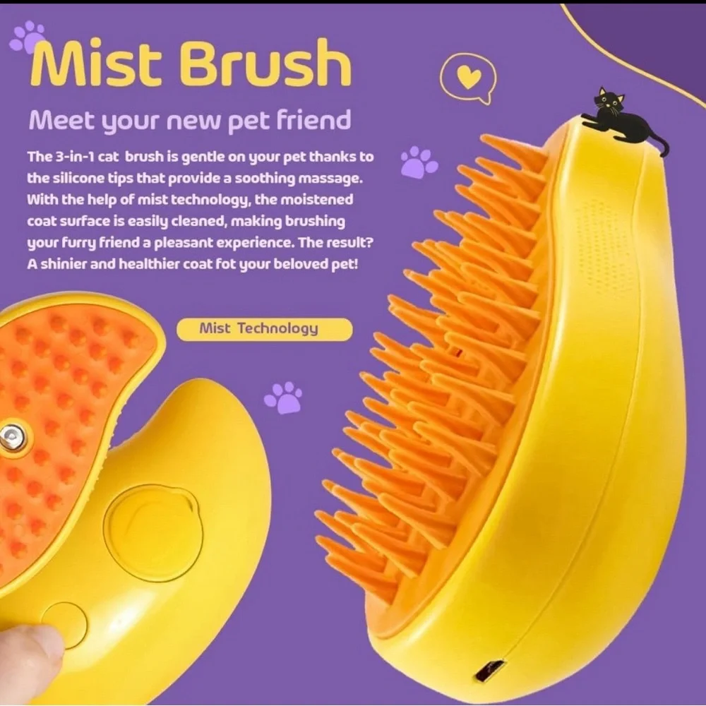 Pet 3in1 Grooming Brush